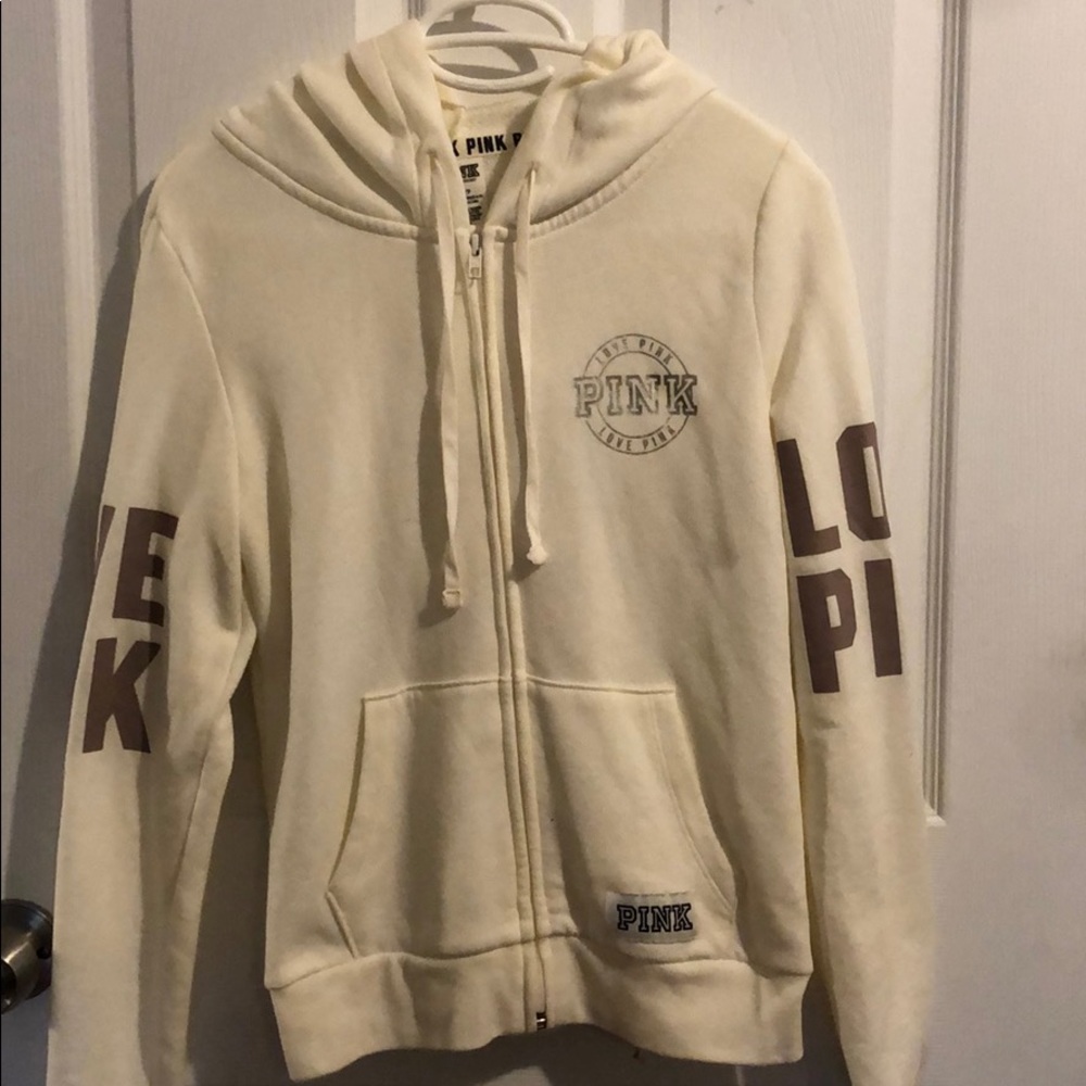 Victoria secret PINK zip up sweatshirt